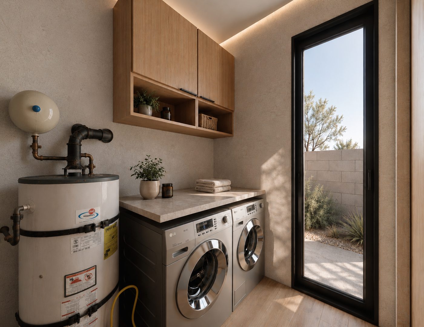 One-bedroom ADU in-unit laundry